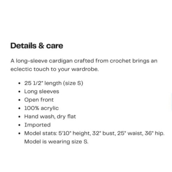 SAACHI Colorblock Multicolored Cardigan Sweater - Picture 6 of 6